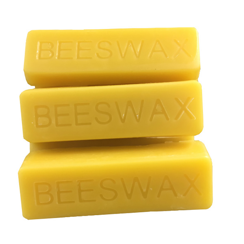 Natural beeswax bars