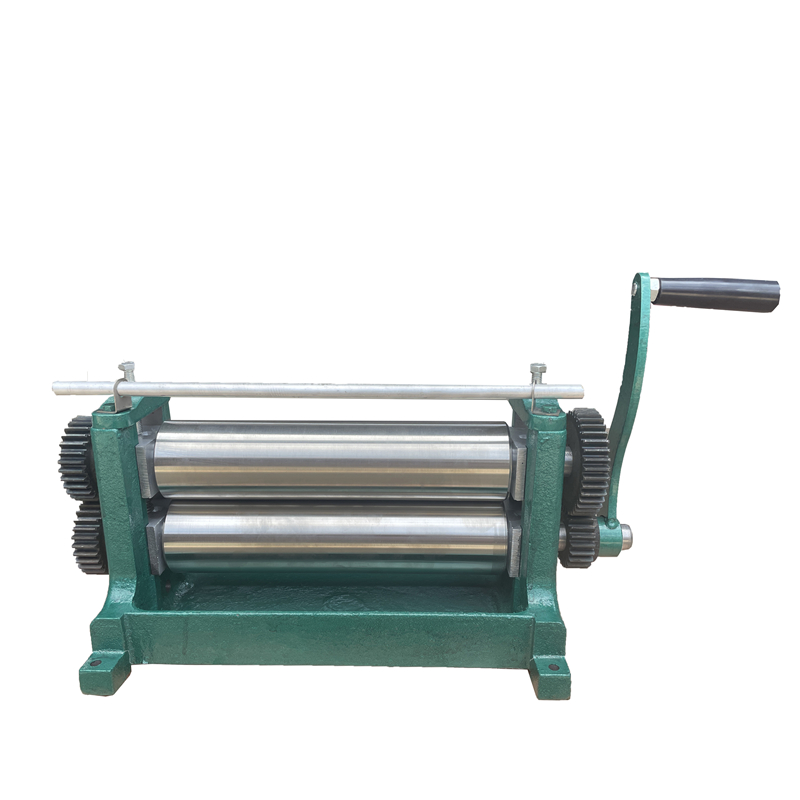 Plating press machine to make beeswax foundation